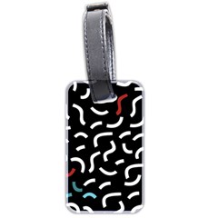 Toucan White Bluered Luggage Tags (two Sides)