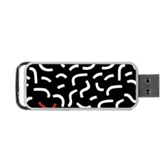 Toucan White Bluered Portable Usb Flash (one Side) by Mariart