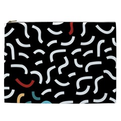 Toucan White Bluered Cosmetic Bag (xxl) 