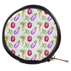 Vegetable Pattern Carrot Mini Makeup Bags by Mariart
