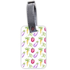 Vegetable Pattern Carrot Luggage Tags (two Sides)