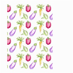 Vegetable Pattern Carrot Small Garden Flag (two Sides) by Mariart