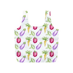 Vegetable Pattern Carrot Full Print Recycle Bags (s) 