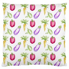 Vegetable Pattern Carrot Standard Flano Cushion Case (two Sides) by Mariart