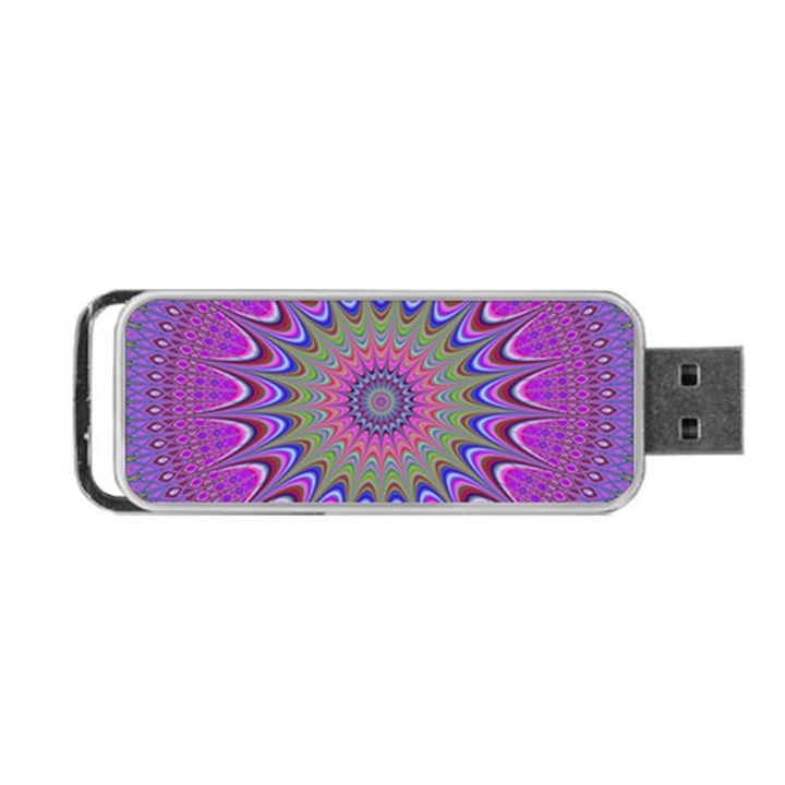 Art Mandala Design Ornament Flower Portable USB Flash (Two Sides)