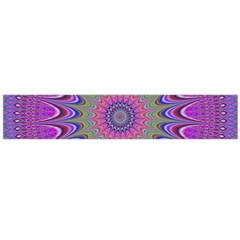 Art Mandala Design Ornament Flower Flano Scarf (large)