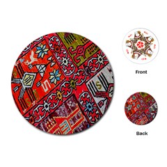 Carpet Orient Pattern Playing Cards (round)  by BangZart