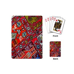 Carpet Orient Pattern Playing Cards (mini)  by BangZart