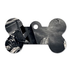 Chicago Skyline Tall Buildings Dog Tag Bone (one Side) by BangZart