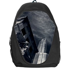 Chicago Skyline Tall Buildings Backpack Bag by BangZart