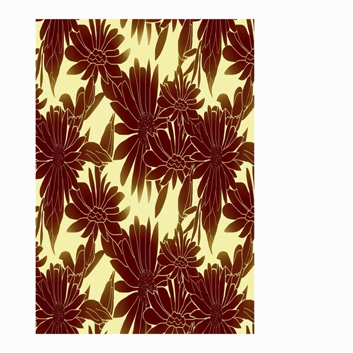 Floral Pattern Background Small Garden Flag (Two Sides)