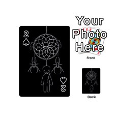 Voodoo Dream-catcher  Playing Cards 54 (mini)  by Valentinaart