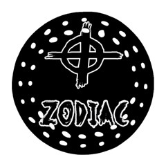 Zodiac Killer  Ornament (round Filigree) by Valentinaart