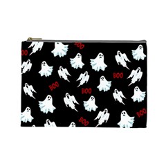 Ghost Pattern Cosmetic Bag (large) 