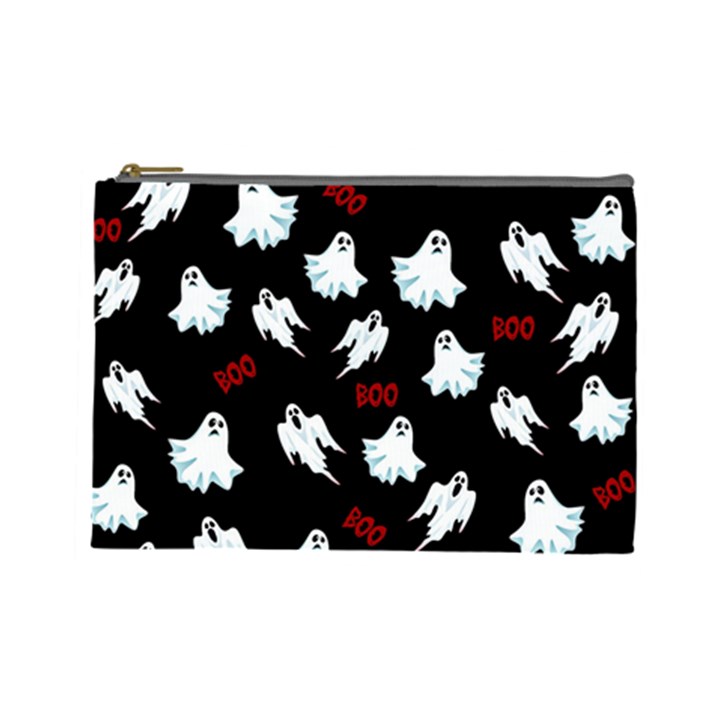 Ghost pattern Cosmetic Bag (Large) 
