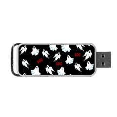 Ghost Pattern Portable Usb Flash (one Side) by Valentinaart