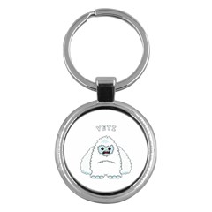 Yeti Key Chains (round)  by Valentinaart