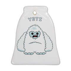 Yeti Bell Ornament (two Sides) by Valentinaart