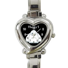 Yeti Heart Italian Charm Watch