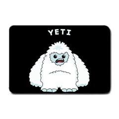 Yeti Small Doormat  by Valentinaart