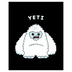 Yeti Drawstring Bag (small) by Valentinaart