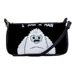 Yeti - I Saw A Man Shoulder Clutch Bags