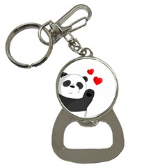 Cute Panda Button Necklaces by Valentinaart