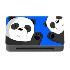 Cute Pandas Memory Card Reader With Cf by Valentinaart