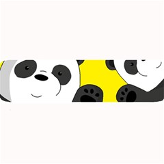 Cute Pandas Large Bar Mats by Valentinaart