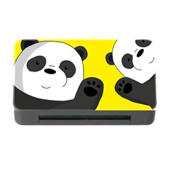 Cute Pandas Memory Card Reader With Cf by Valentinaart