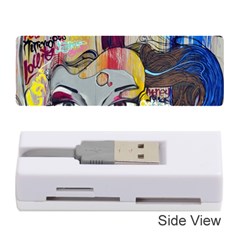 Graffiti Mural Street Art Painting Memory Card Reader (stick)  by BangZart