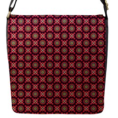 Kaleidoscope Seamless Pattern Flap Messenger Bag (s)