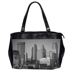 Minneapolis Minnesota Skyline Office Handbags (2 Sides) 