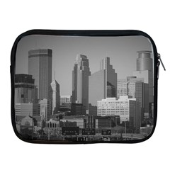 Minneapolis Minnesota Skyline Apple Ipad 2/3/4 Zipper Cases