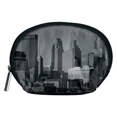 Minneapolis Minnesota Skyline Accessory Pouches (medium)  by BangZart