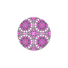 Oriental Pattern Golf Ball Marker (4 Pack)