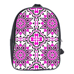 Oriental Pattern School Bag (large) by BangZart