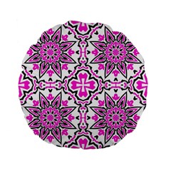 Oriental Pattern Standard 15  Premium Flano Round Cushions