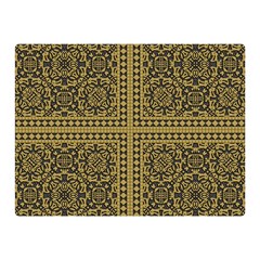 Seamless Pattern Design Texture Double Sided Flano Blanket (mini) 