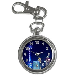 Shanghai Oriental Pearl Tv Tower Key Chain Watches by BangZart