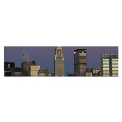 Skyline City Manhattan New York Satin Scarf (oblong)