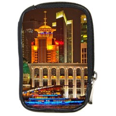 Shanghai Skyline Architecture Compact Camera Cases by BangZart