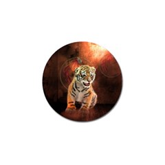 Cute Little Tiger Baby Golf Ball Marker (10 Pack) by FantasyWorld7