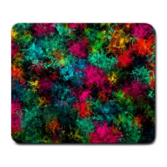 Squiggly Abstract B Large Mousepads