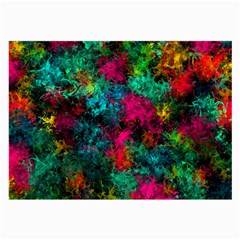 Squiggly Abstract B Large Glasses Cloth (2-Side)