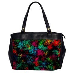 Squiggly Abstract B Office Handbags