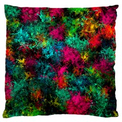 Squiggly Abstract B Large Cushion Case (Two Sides)