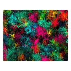 Squiggly Abstract B Double Sided Flano Blanket (Large) 