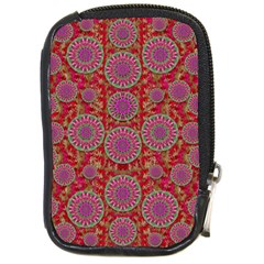 Hearts Can Also Be Flowers Such As Bleeding Hearts Pop Art Compact Camera Cases by pepitasart