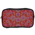 Hearts Can Also Be Flowers Such As Bleeding Hearts Pop Art Toiletries Bags 2-Side Back
